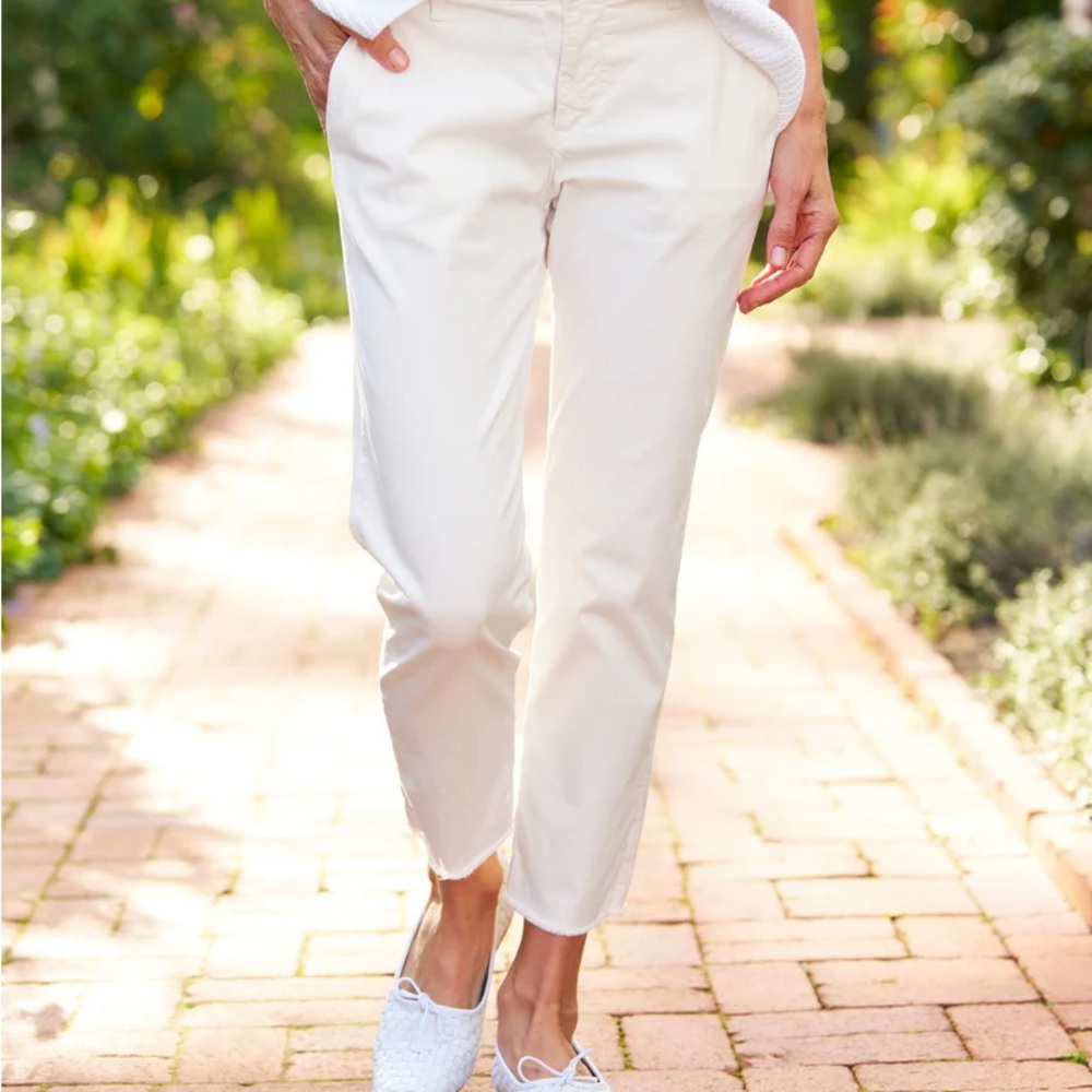 Frank & Eileen Wicklow Italian Chino Chalk Color